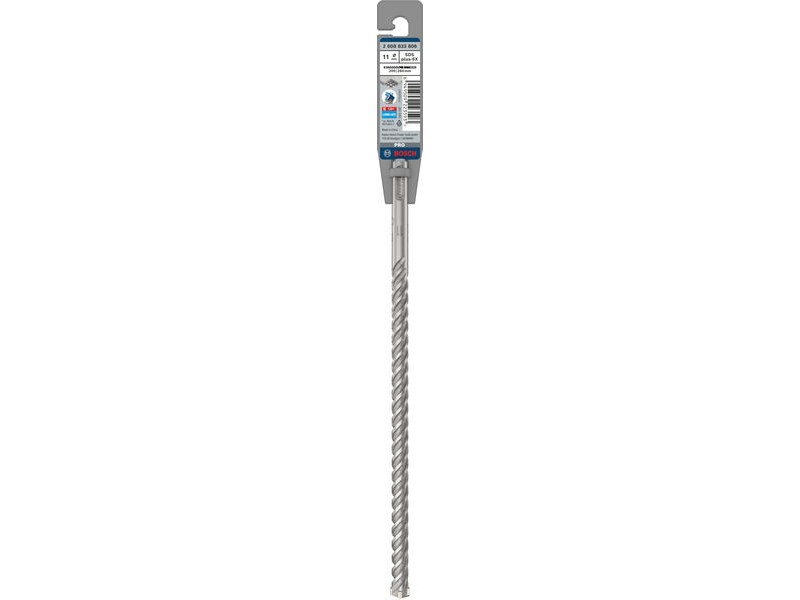 Udarni sveder Bosch PRO SDS-plus-5X, Dimenzije: 11x200x260mm, 2608833806